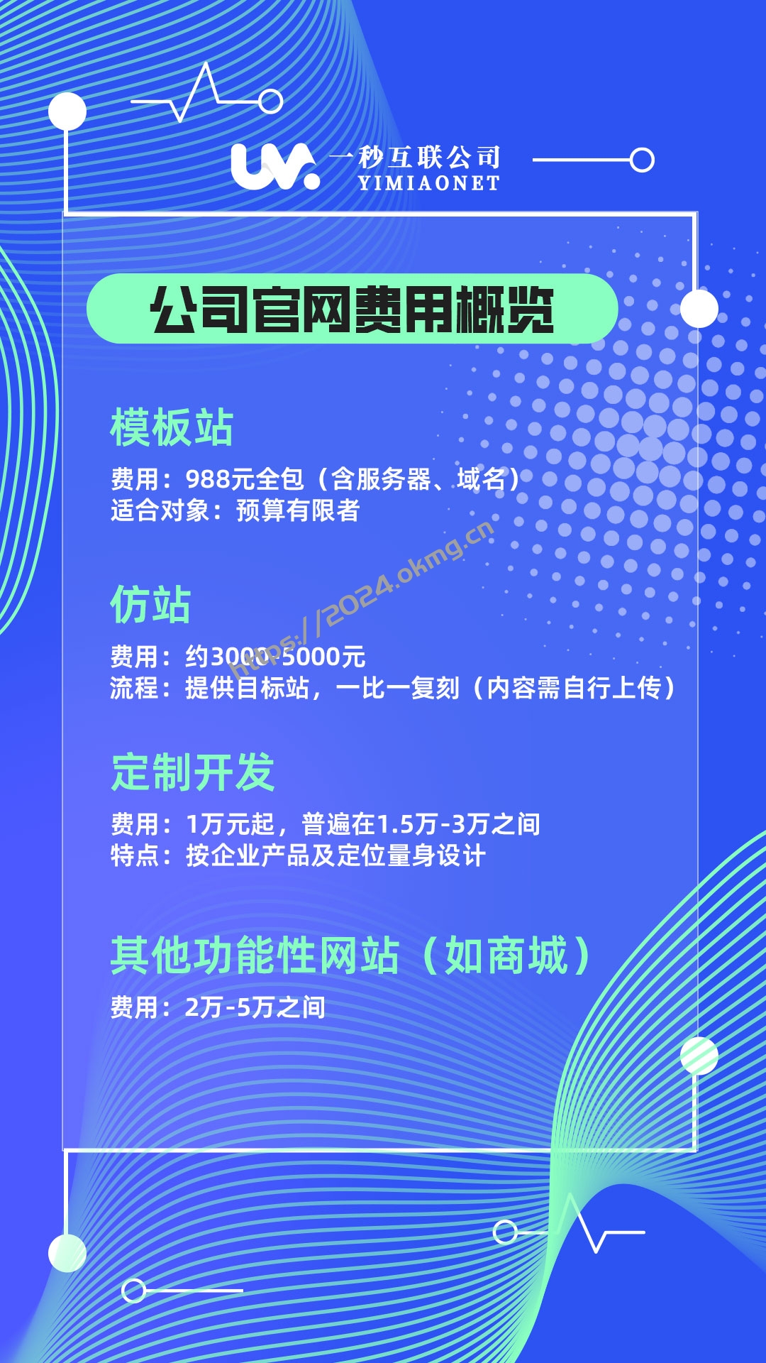 做个公司官网需要多少钱？  第1张