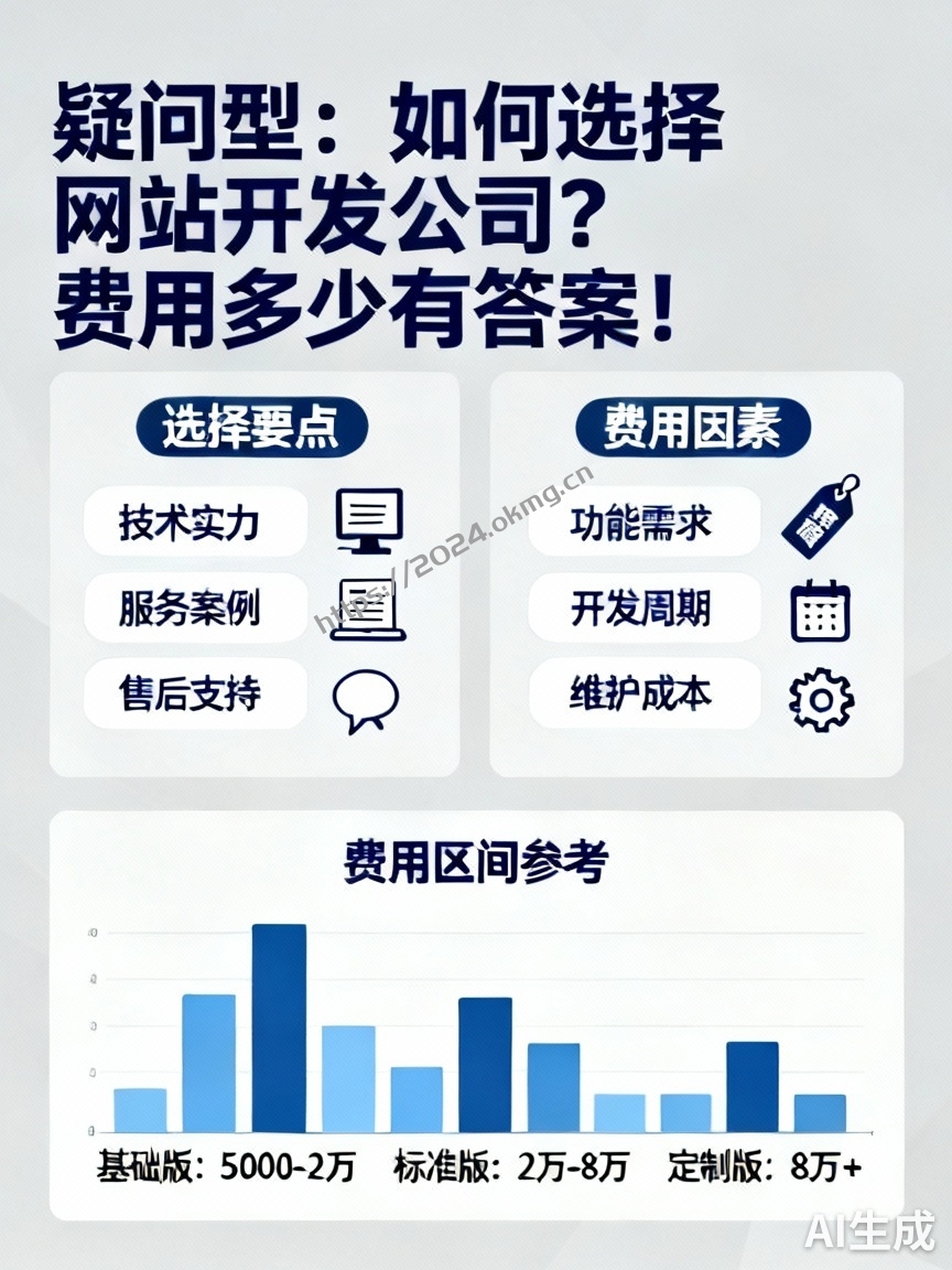 如何选择网站开发公司？费用多少有答案！