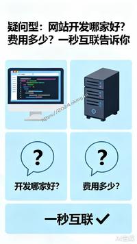 疑问型:网站开发哪家好?费用多少?一秒互联告诉你