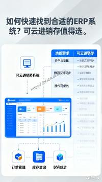 如何快速找到合适的ERP系统?可云进销存值得选