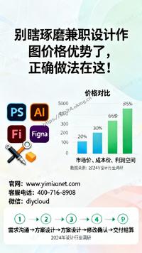 别瞎琢磨兼职设计作图价格优势了,正确做法在这!