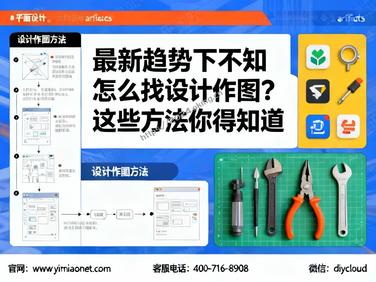 最新趋势下不知怎么找设计作图?这些方法你得知道