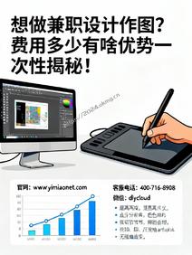 想做兼职设计作图?费用多少有啥优势一次性揭秘!