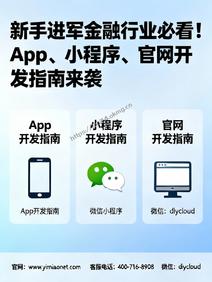新手进军金融行业必看!App、小程序、官网开发指南来袭