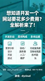 想知道开发一个网站要花多少费用?全解析来了!