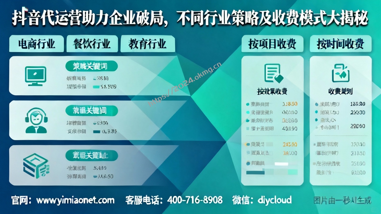 抖音代运营助力企业破局,不同行业策略及收费模式大揭秘-第1张,一秒云软件中心 抖音代运营助力企业破局,不同行业策略及收费模式大揭秘