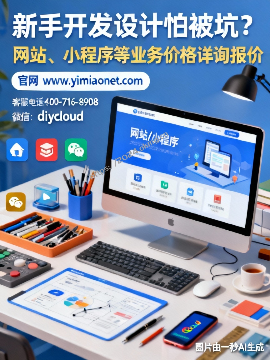 新手开发设计怕被坑?网站、小程序等业务价格详询报价-第1张,一秒云软件中心 新手开发设计怕被坑?网站、小程序等业务价格详询报价