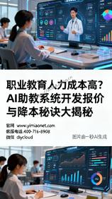 职业教育人力成本高?AI 助教系统开发报价与降本秘诀大揭秘