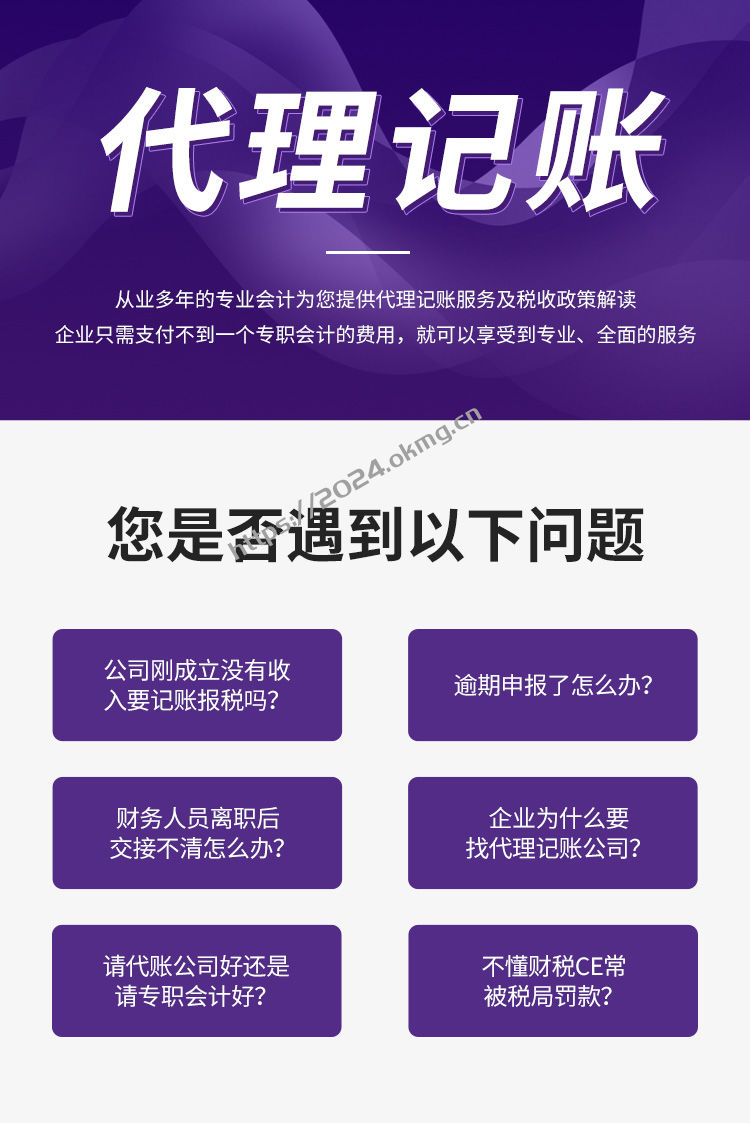 代理公司记账做账报税-第1张