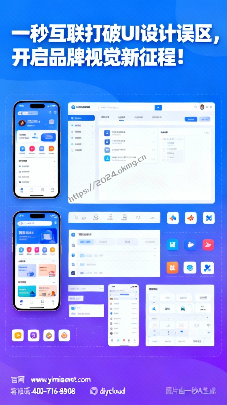 一秒互联打破UI设计误区，开启品牌视觉新征程！