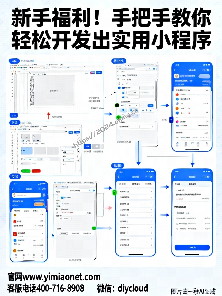 新手福利！手把手教你轻松开发出实用小程序