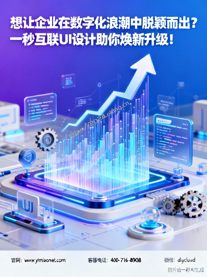 想让企业在数字化浪潮中脱颖而出？一秒互联 UI 设计助你焕新升级！
