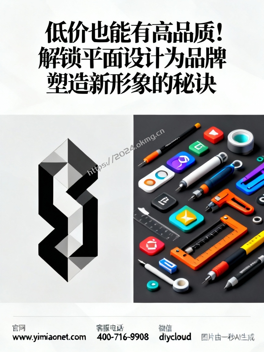 低价也能有高品质！解锁平面设计为品牌塑造新形象的秘诀
