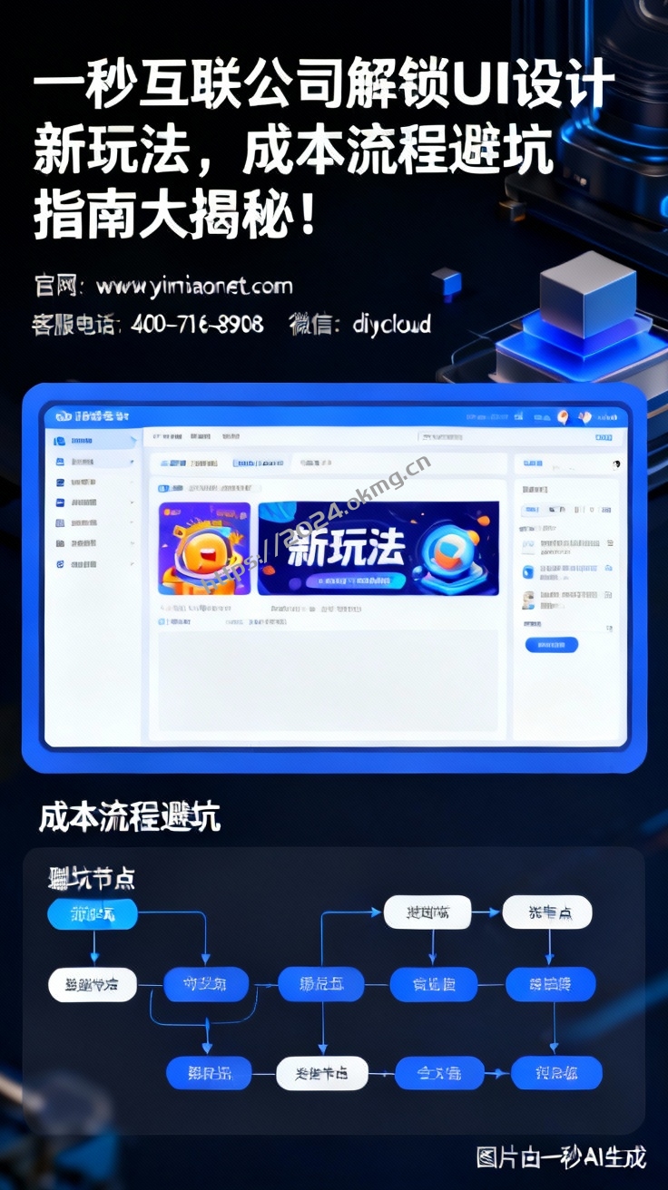 一秒互联公司解锁 UI 设计新玩法，成本流程避坑指南大揭秘！