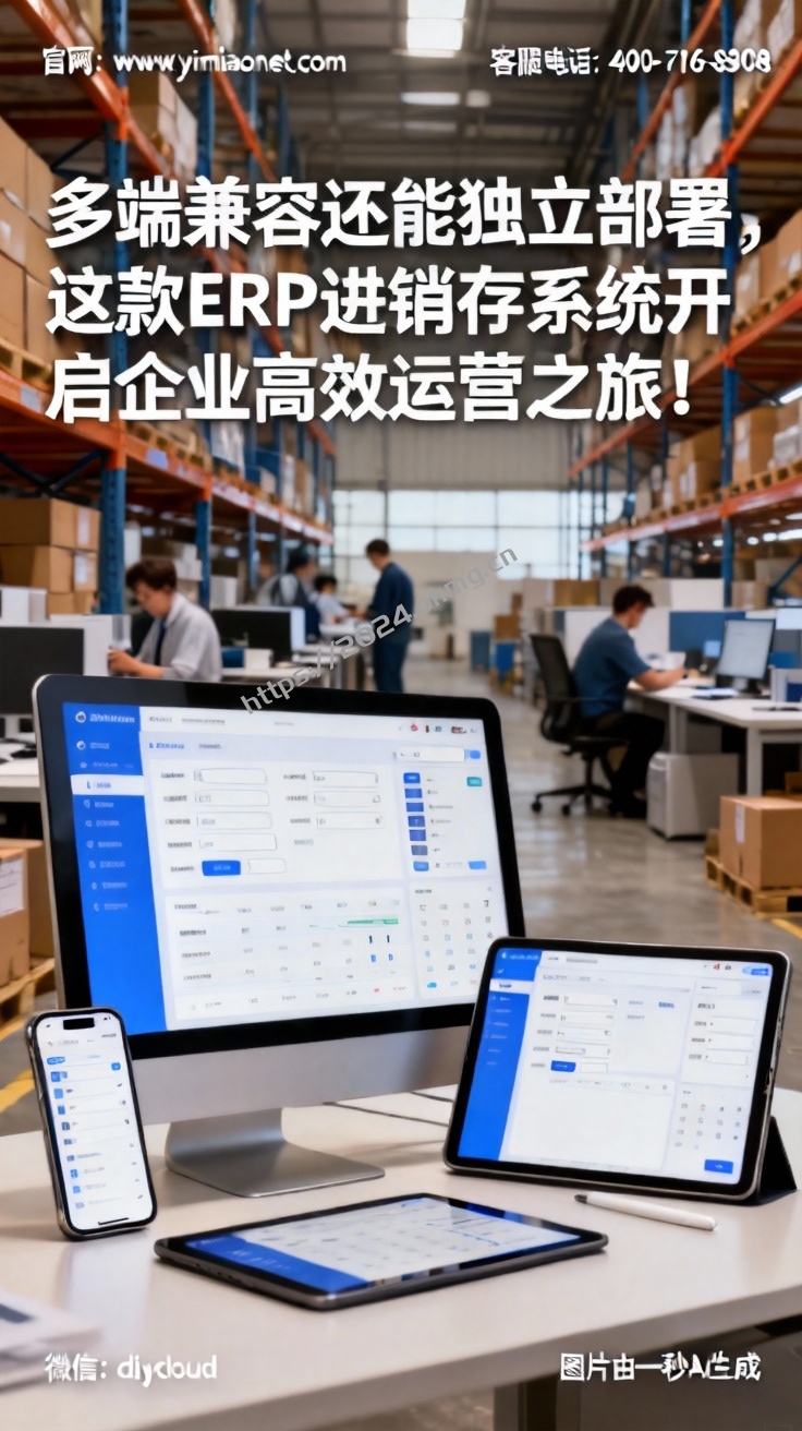 多端兼容还能独立部署，这款ERP进销存系统开启企业高效运营之旅！