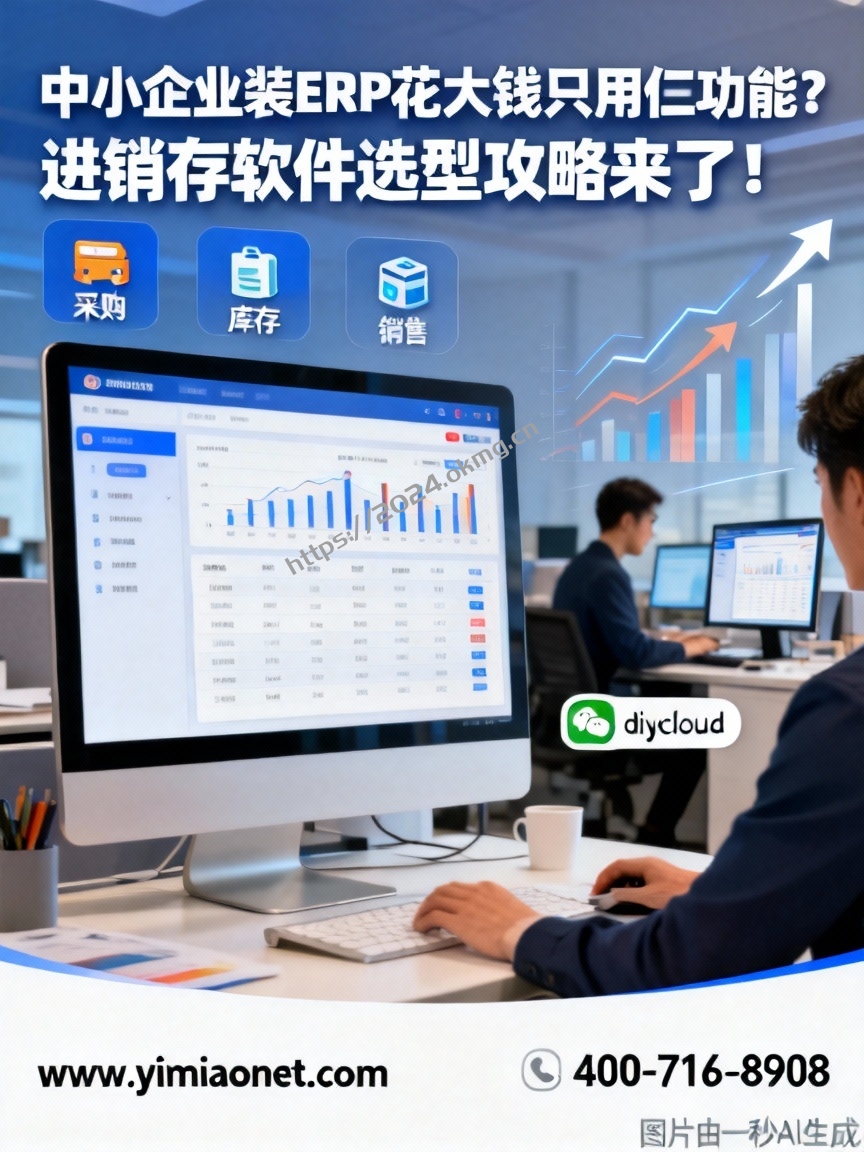 中小企业装ERP花大钱只用仨功能？进销存软件选型攻略来了！