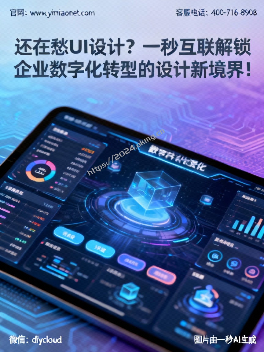 还在愁UI设计？一秒互联解锁企业数字化转型的设计新境界！