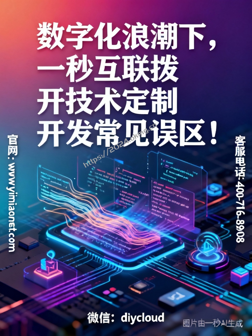 数字化浪潮下，一秒互联拨开技术定制开发常见误区！