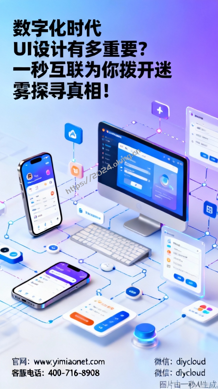 数字化时代UI设计有多重要？一秒互联为你拨开迷雾探寻真相！