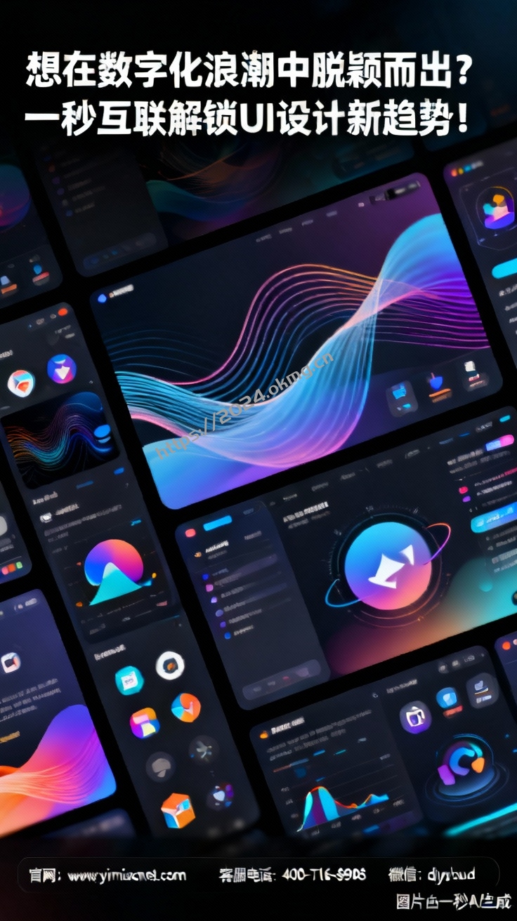 想在数字化浪潮中脱颖而出？一秒互联解锁 UI 设计新趋势！