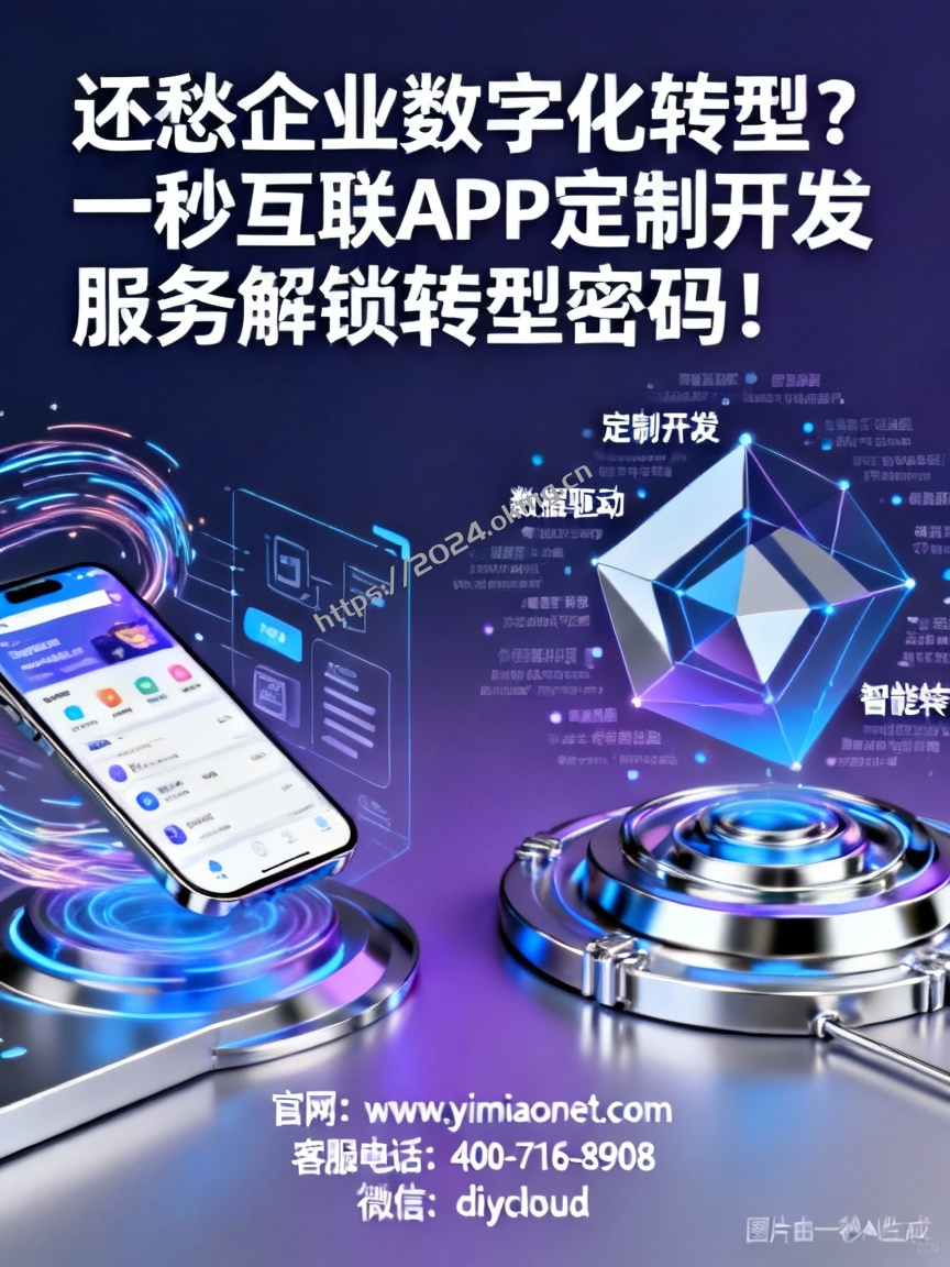 还愁企业数字化转型？一秒互联APP定制开发服务解锁转型密码！