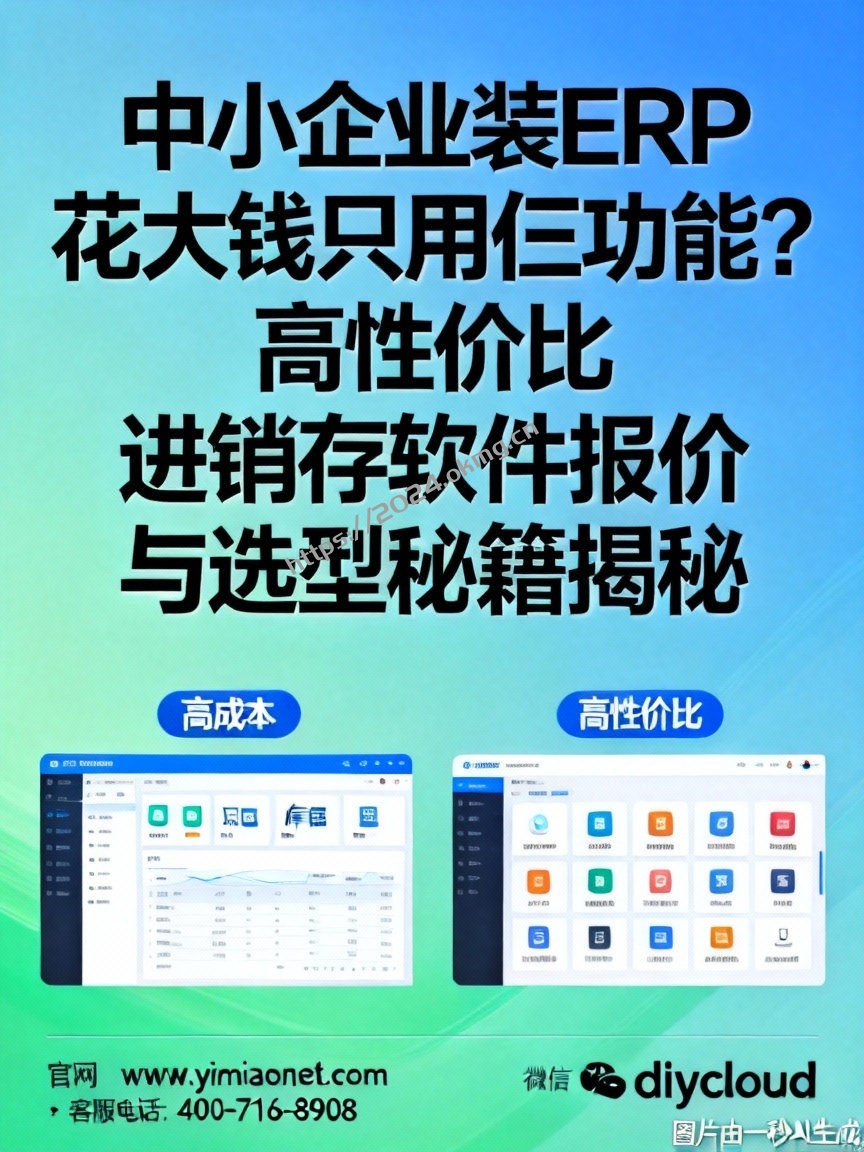 中小企业装ERP花大钱只用仨功能？高性价比进销存软件报价与选型秘籍揭秘