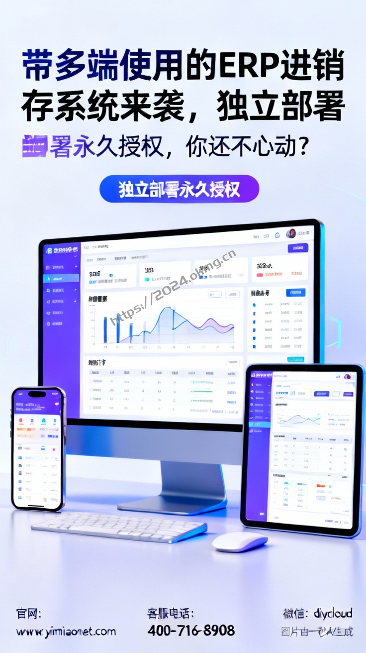带多端使用的ERP进销存系统来袭，独立部署永久授权，你还不心动？