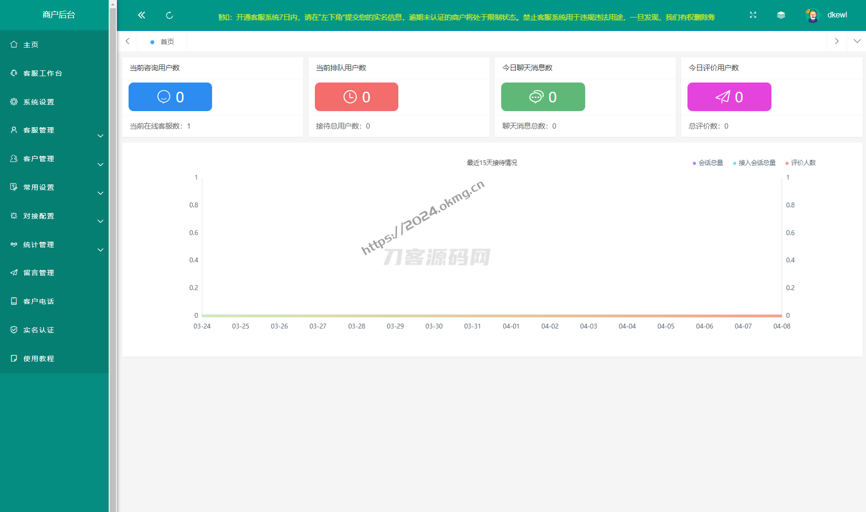 运营级在线客服系统源码 附教程-第4张