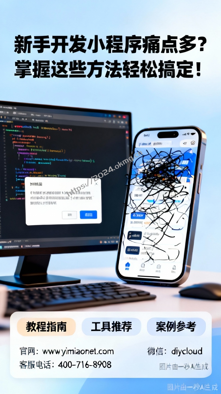 新手开发小程序痛点多？掌握这些方法轻松搞定！