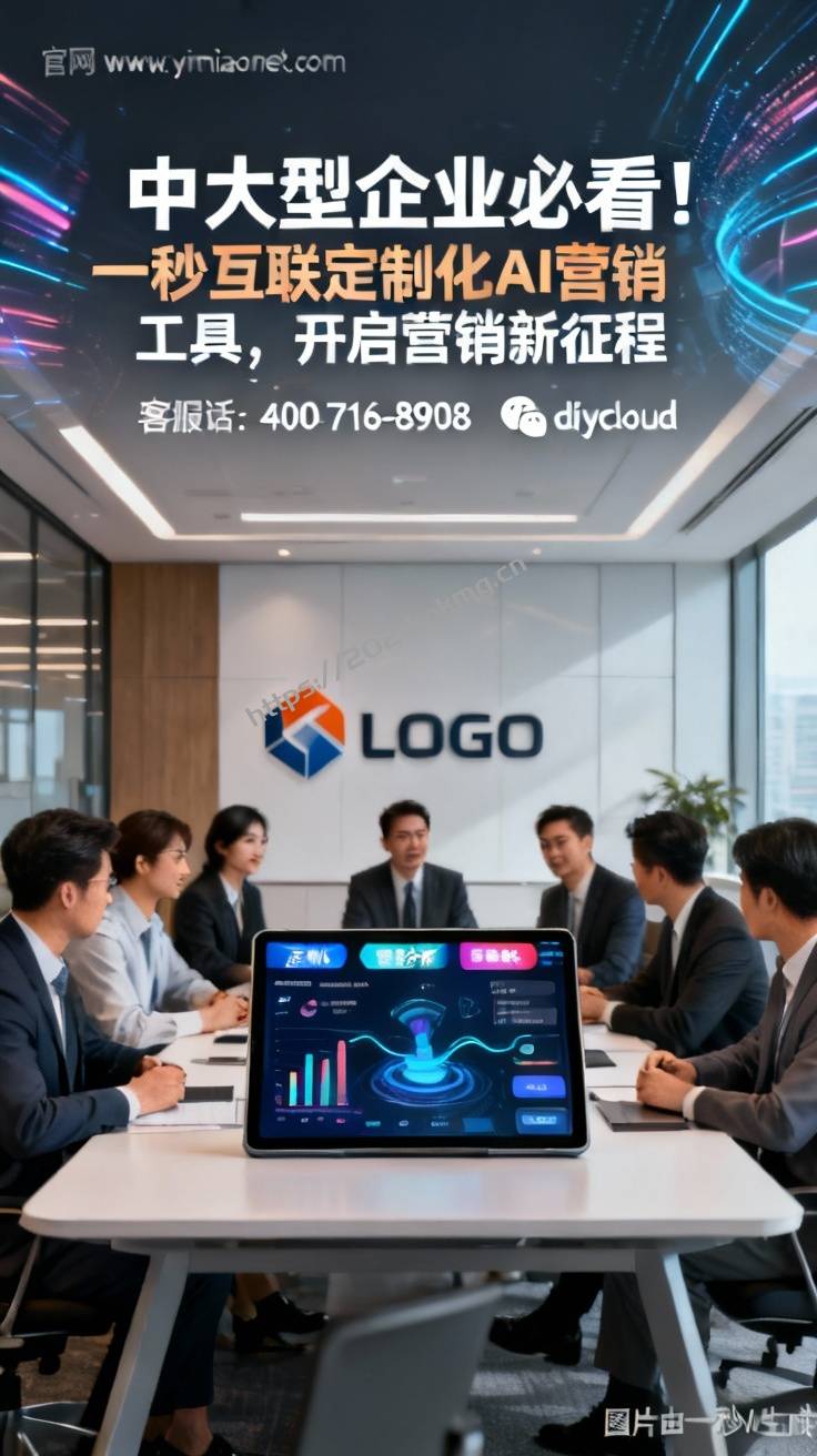中大型企业必看！一秒互联定制化AI营销工具，开启营销新征程
