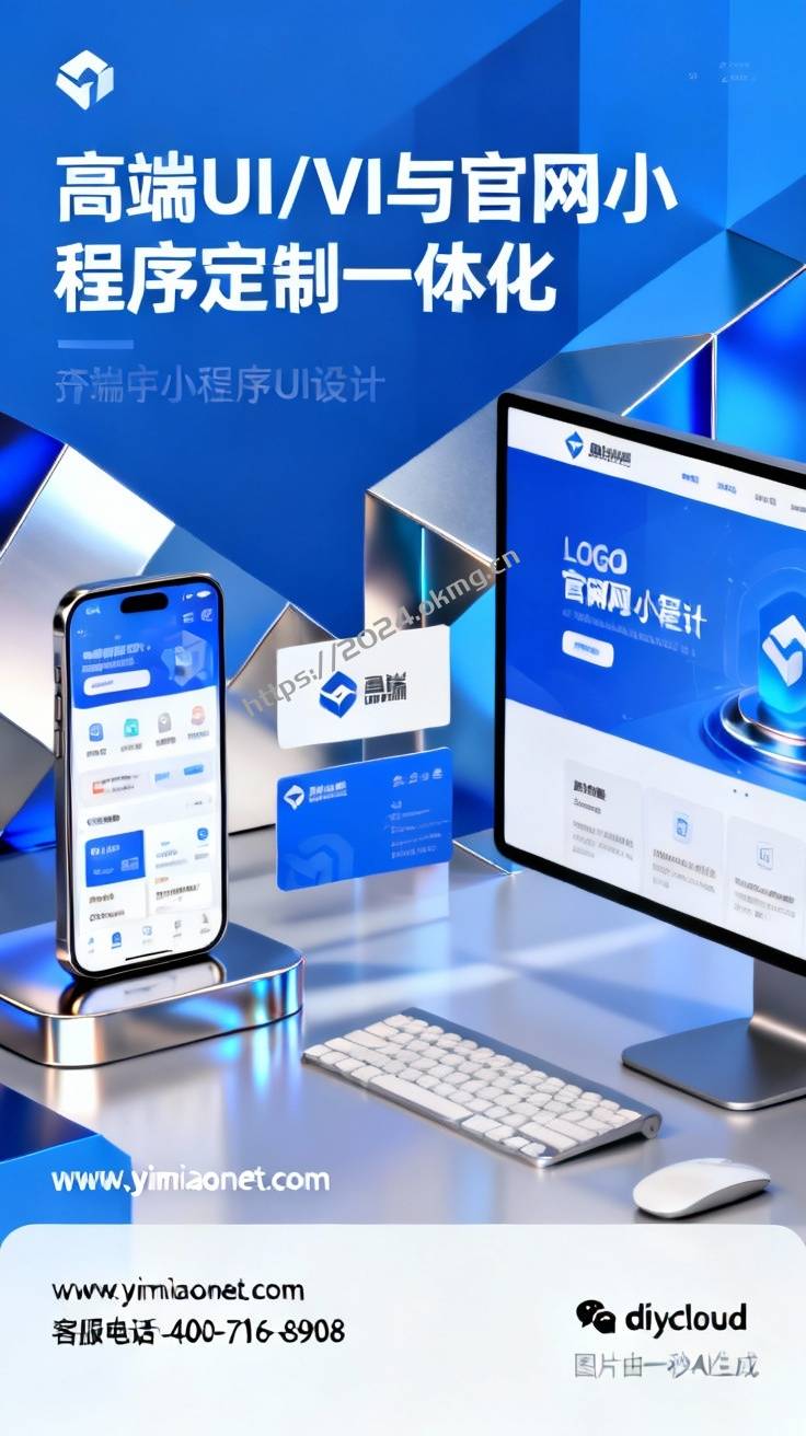 品牌视觉没质感？一秒互联高端UI/VI与官网小程序定制一体化救你！