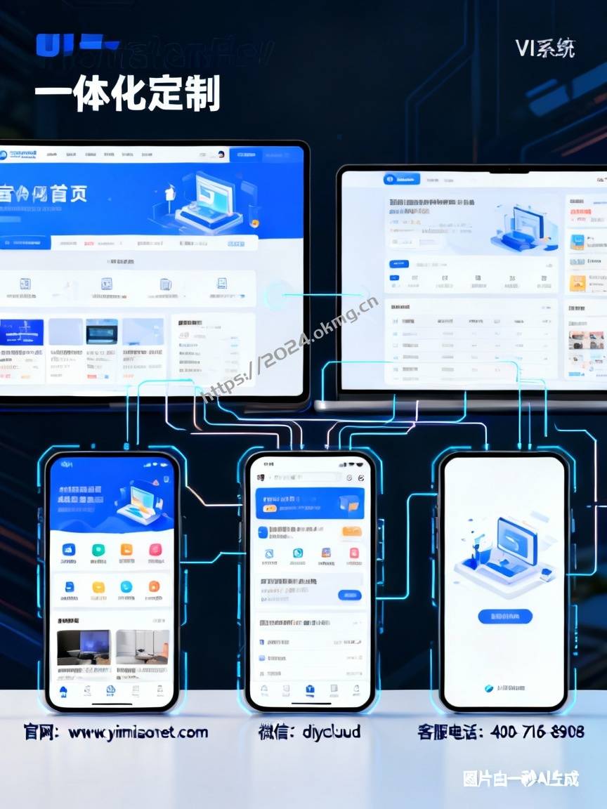 还怕设计技术脱节？一秒互联高端UI/VI与官网小程序一体化定制救你！