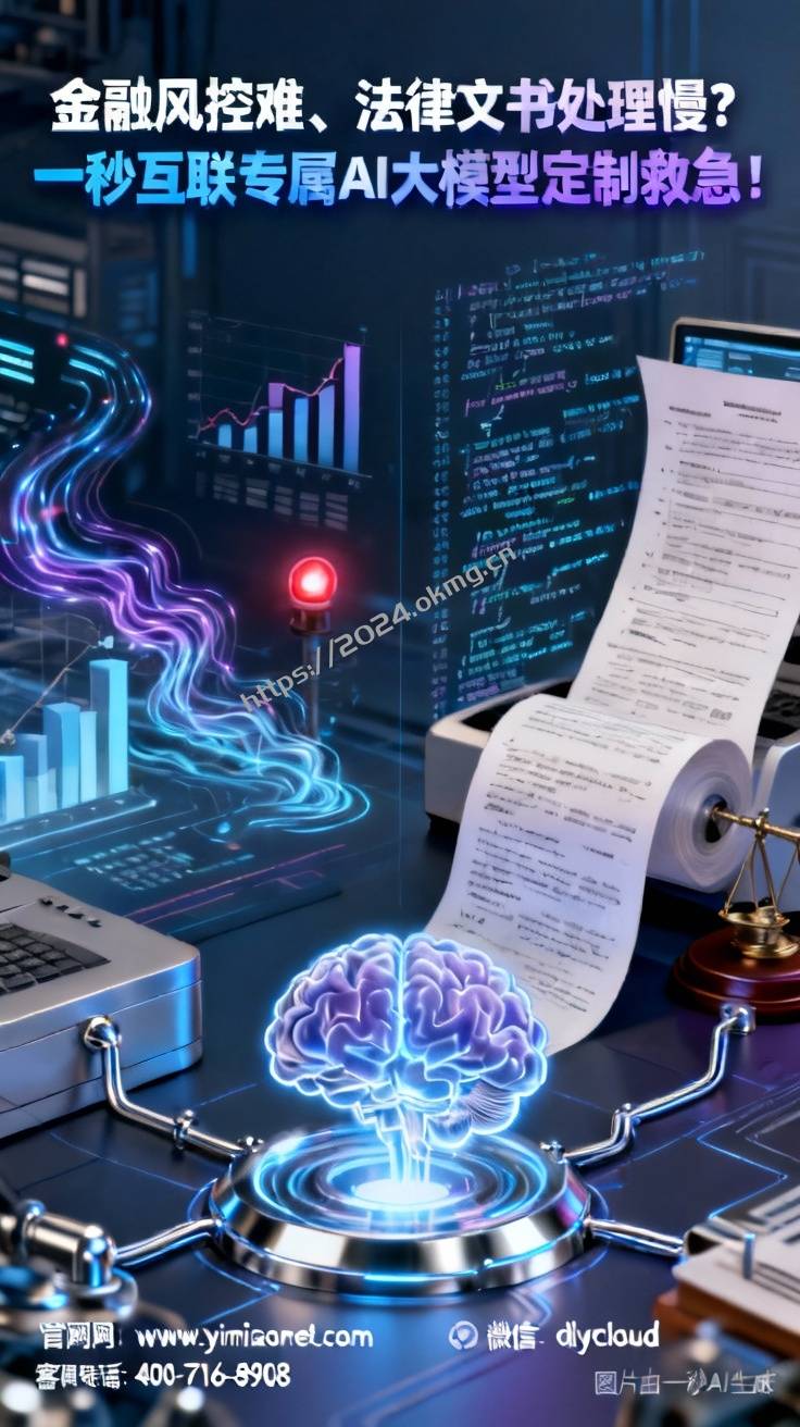 金融风控难、法律文书处理慢？一秒互联专属AI大模型定制救急！