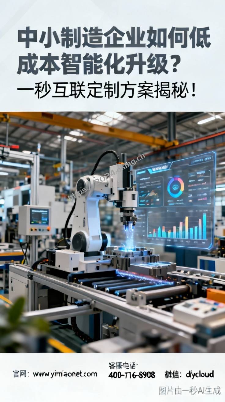 中小制造企业如何低成本智能化升级？一秒互联定制方案揭秘！