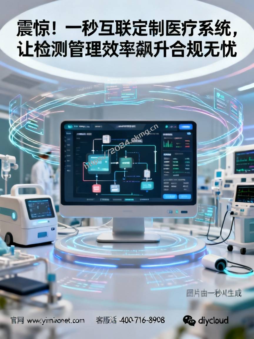 震惊！一秒互联定制医疗系统，让检测管理效率飙升合规无忧