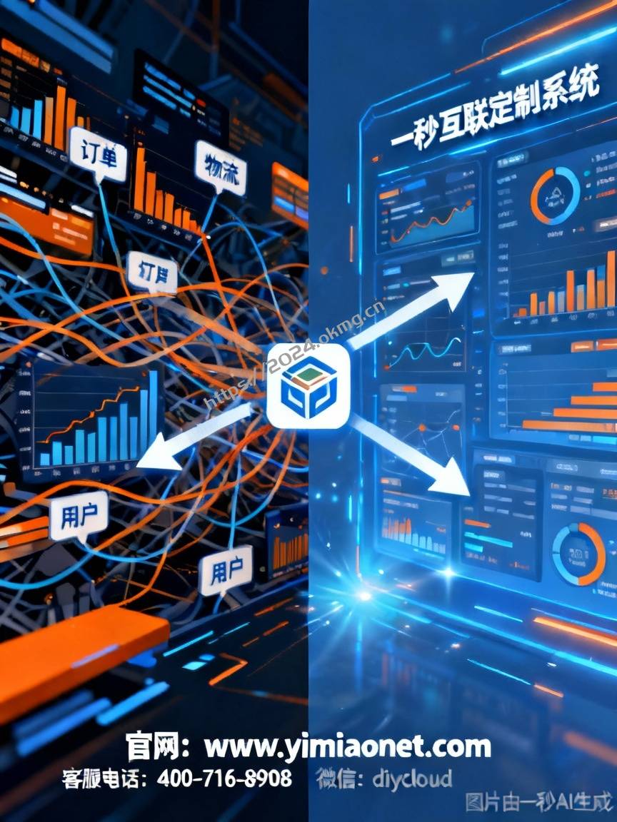 跨境电商数据不同步、引流难？一秒互联定制系统帮你全搞定！