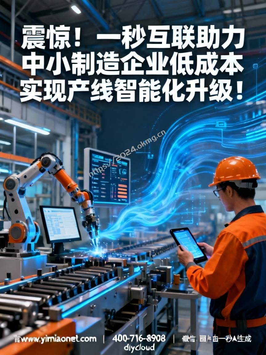 震惊！一秒互联助力中小制造企业低成本实现产线智能化升级！