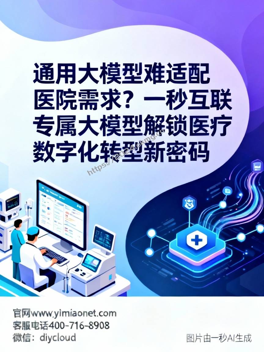 通用大模型难适配医院需求？一秒互联专属大模型解锁医疗数字化转型新密码