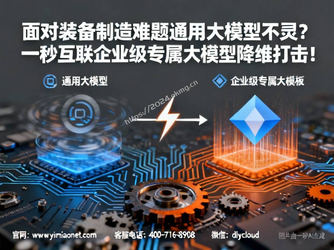 面对装备制造难题通用大模型不灵？一秒互联企业级专属大模型降维打击！