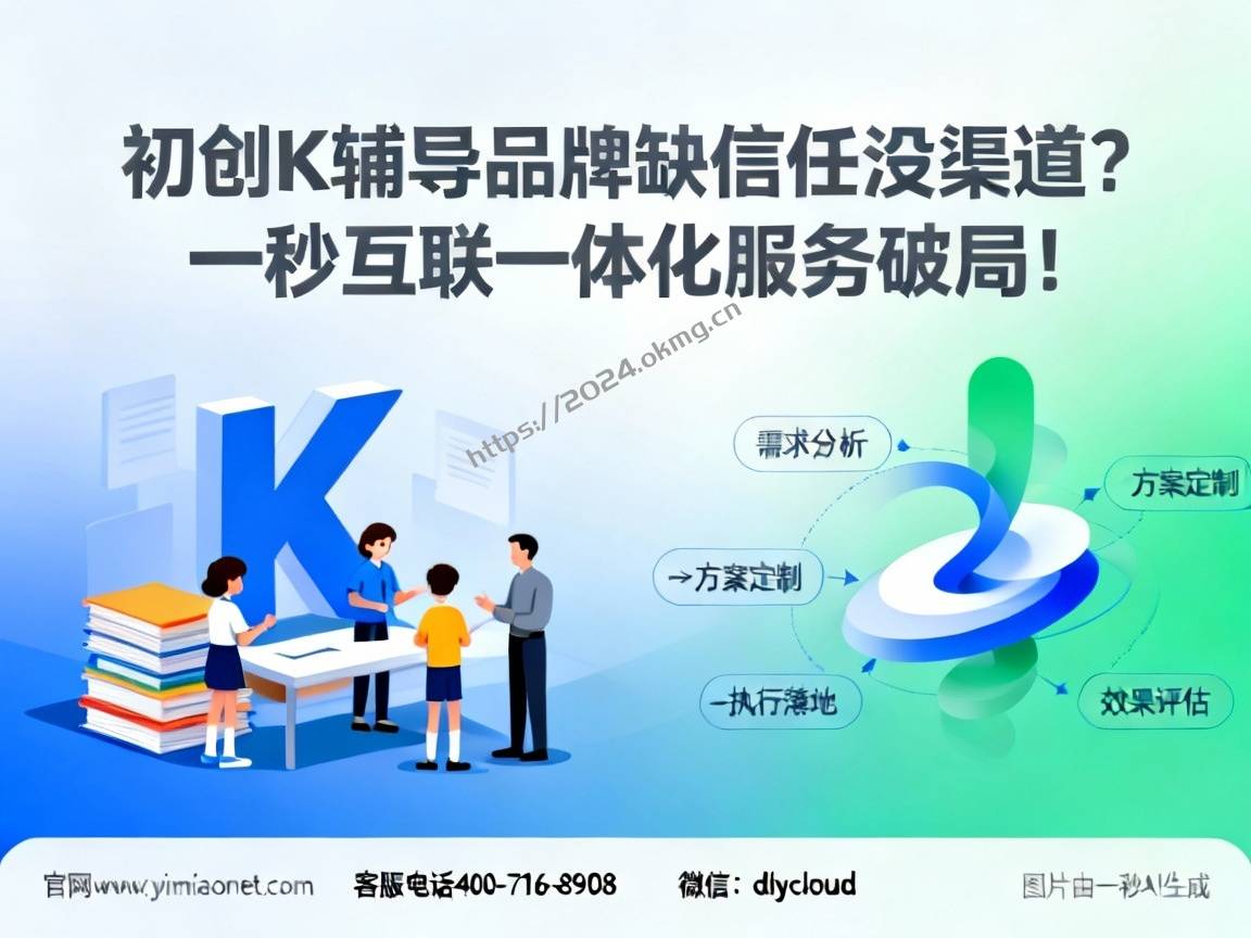 初创K辅导品牌缺信任没渠道？一秒互联一体化服务破局！
