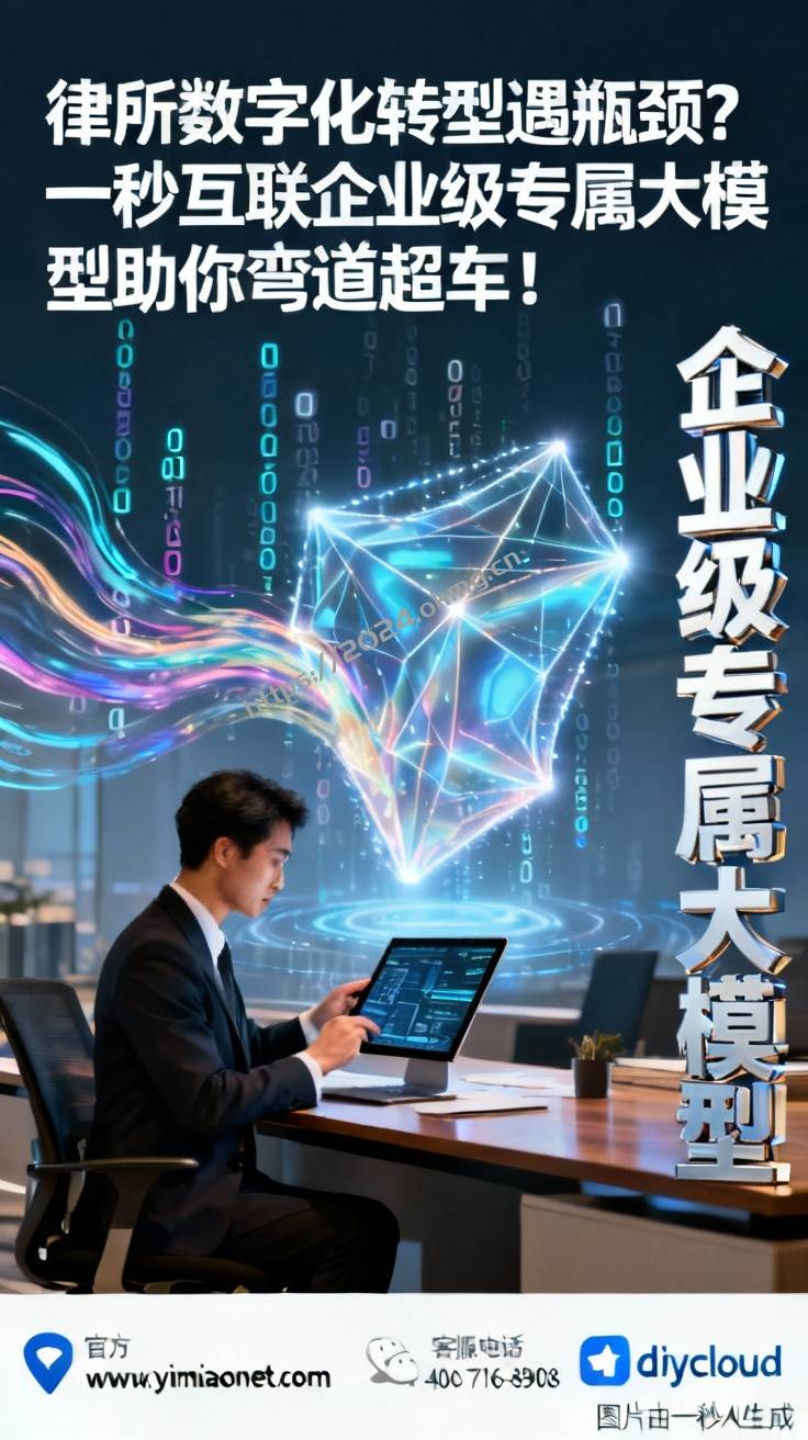 律所数字化转型遇瓶颈？一秒互联企业级专属大模型助你弯道超车！