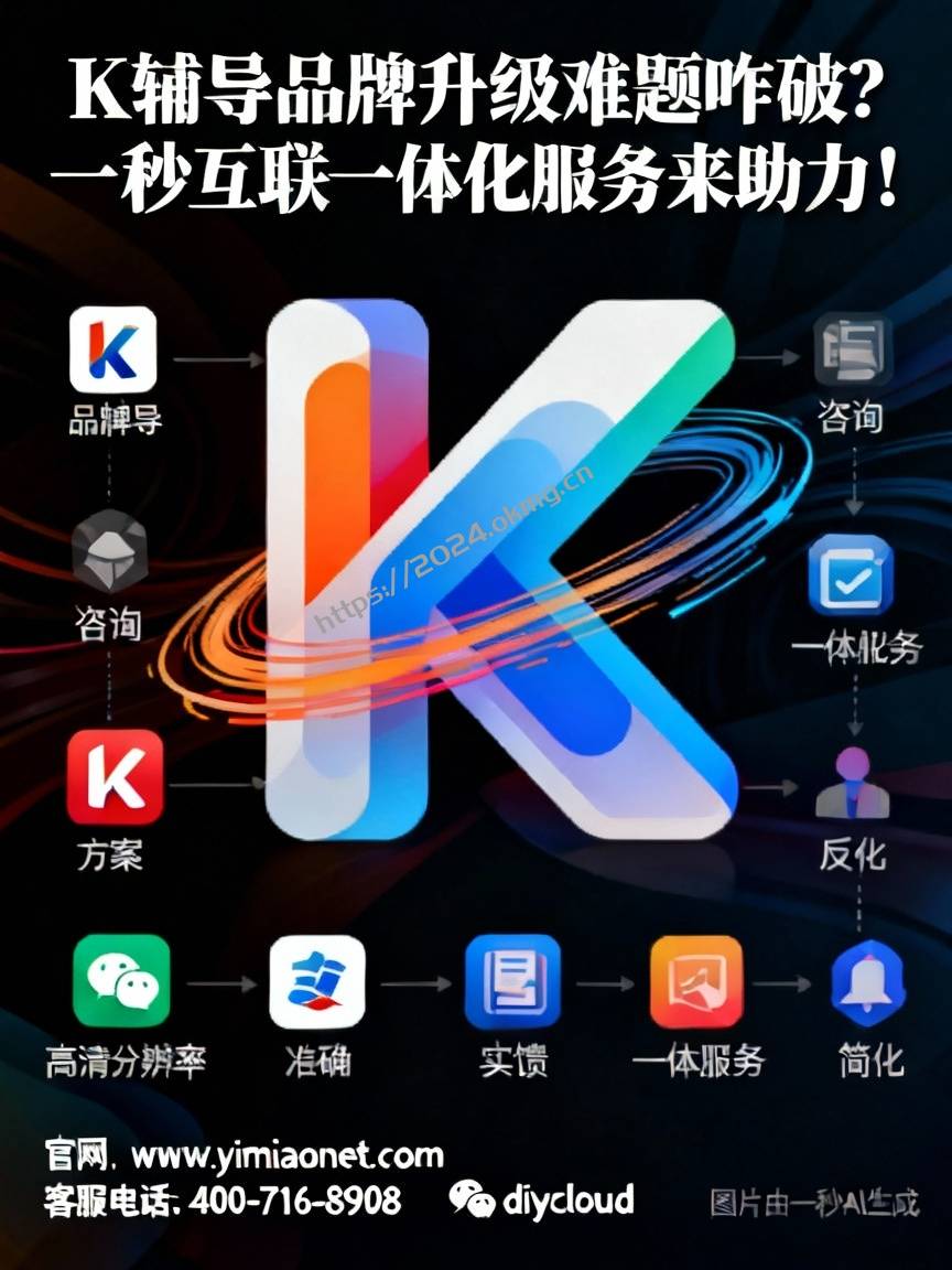 K辅导品牌升级难题咋破？一秒互联一体化服务来助力！