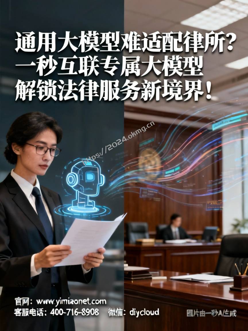 通用大模型难适配律所？一秒互联专属大模型解锁法律服务新境界！