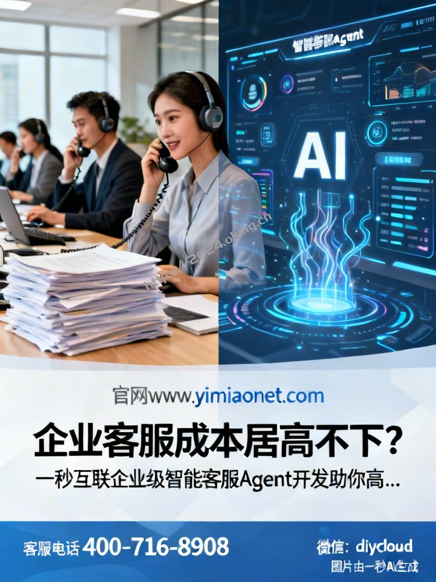 企业客服成本居高不下？一秒互联企业级智能客服Agent开发助你高…