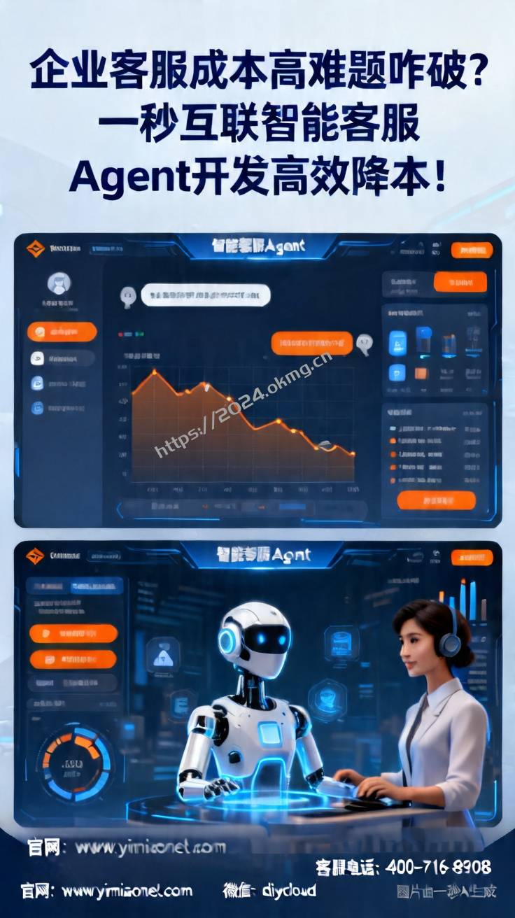 企业客服成本高难题咋破？一秒互联智能客服Agent开发高效降本！