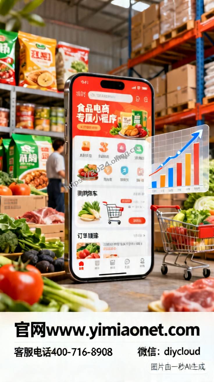 食品电商愁没专属小程序？一秒互联定制开发，助你私域转化逆袭！