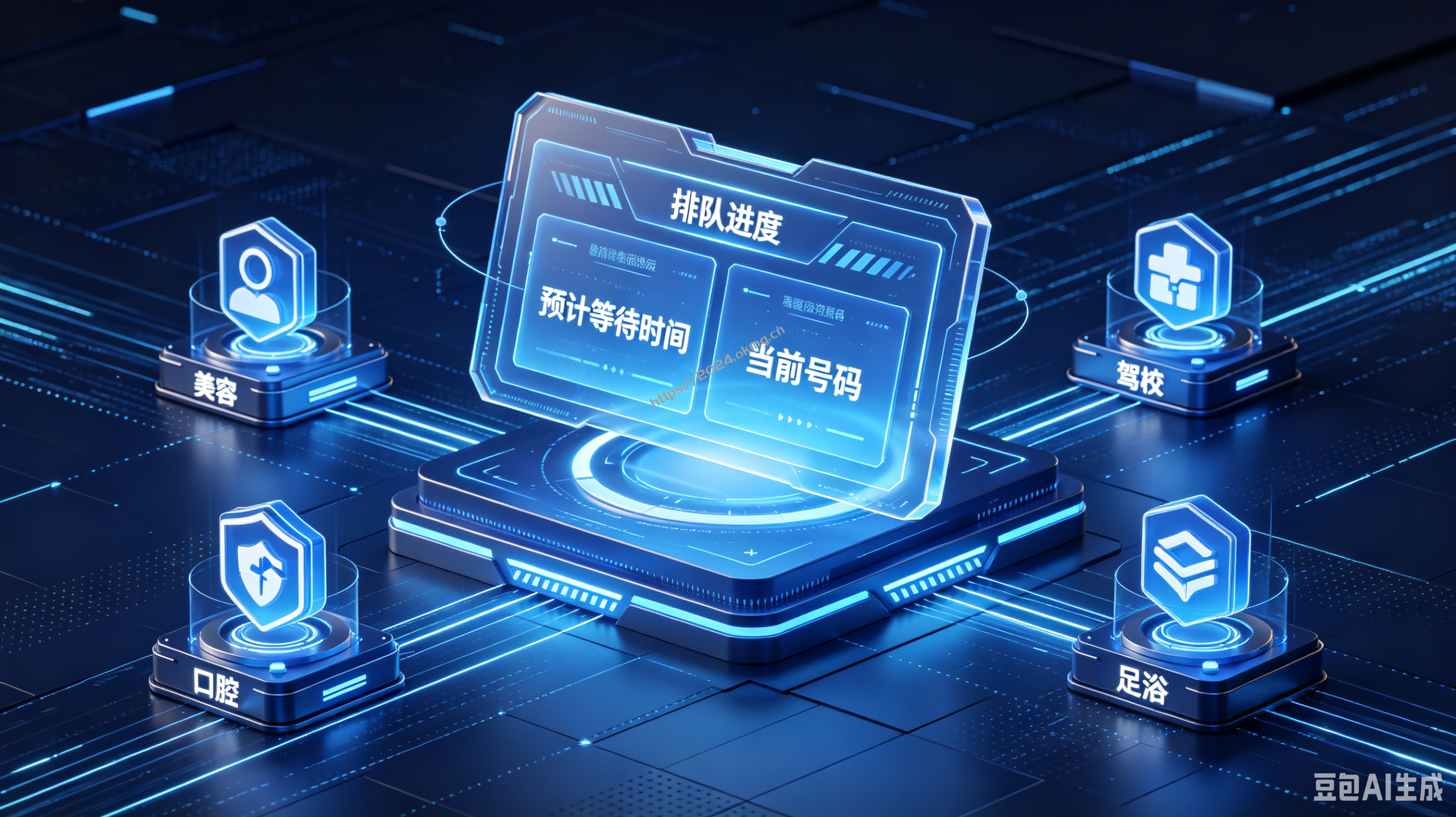 一秒互联预约排号系统定制开发（全场景适配，美业/口腔/驾校通用）