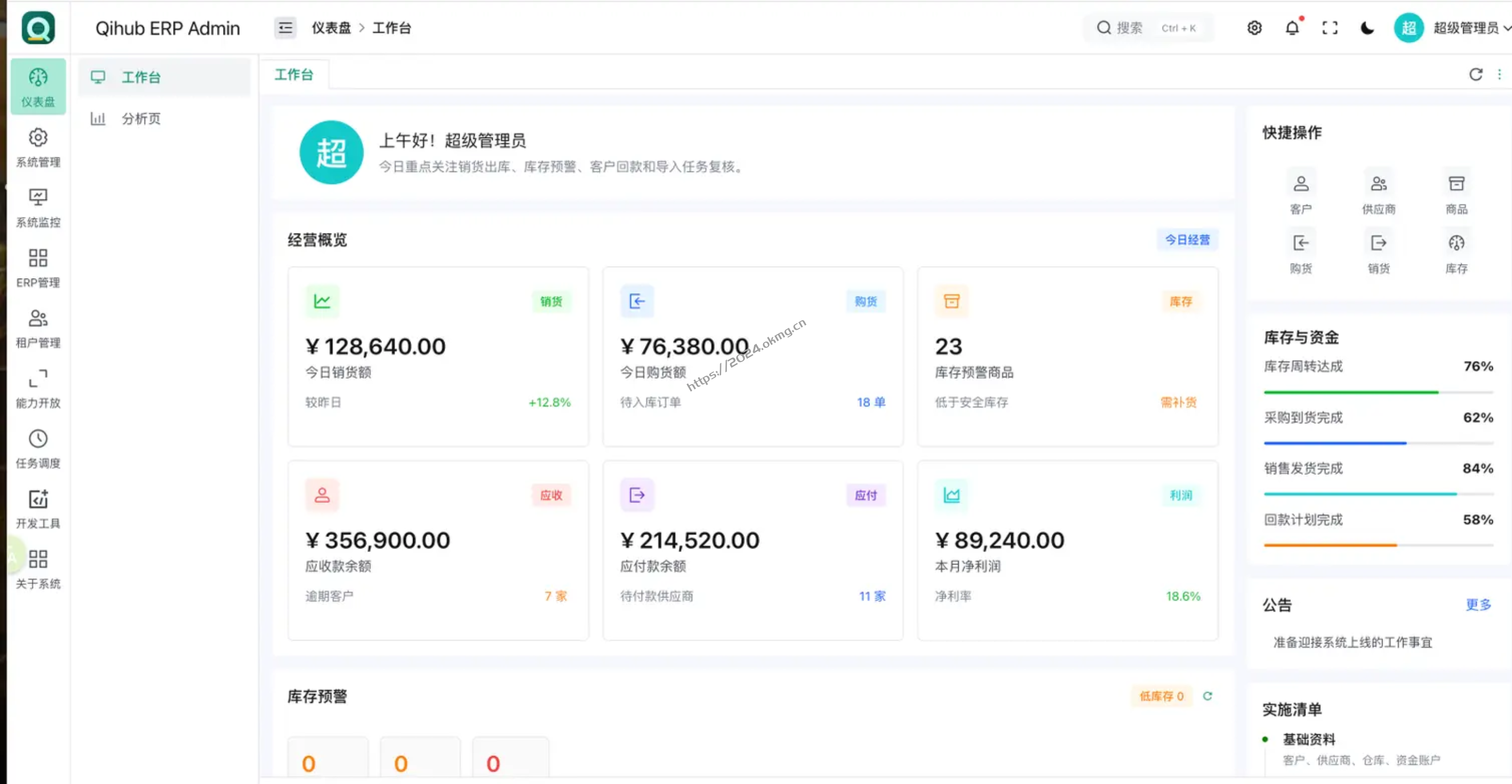 重磅发布｜Qiheng ERP全新上线！三端一体现代化企业数字化管理系统