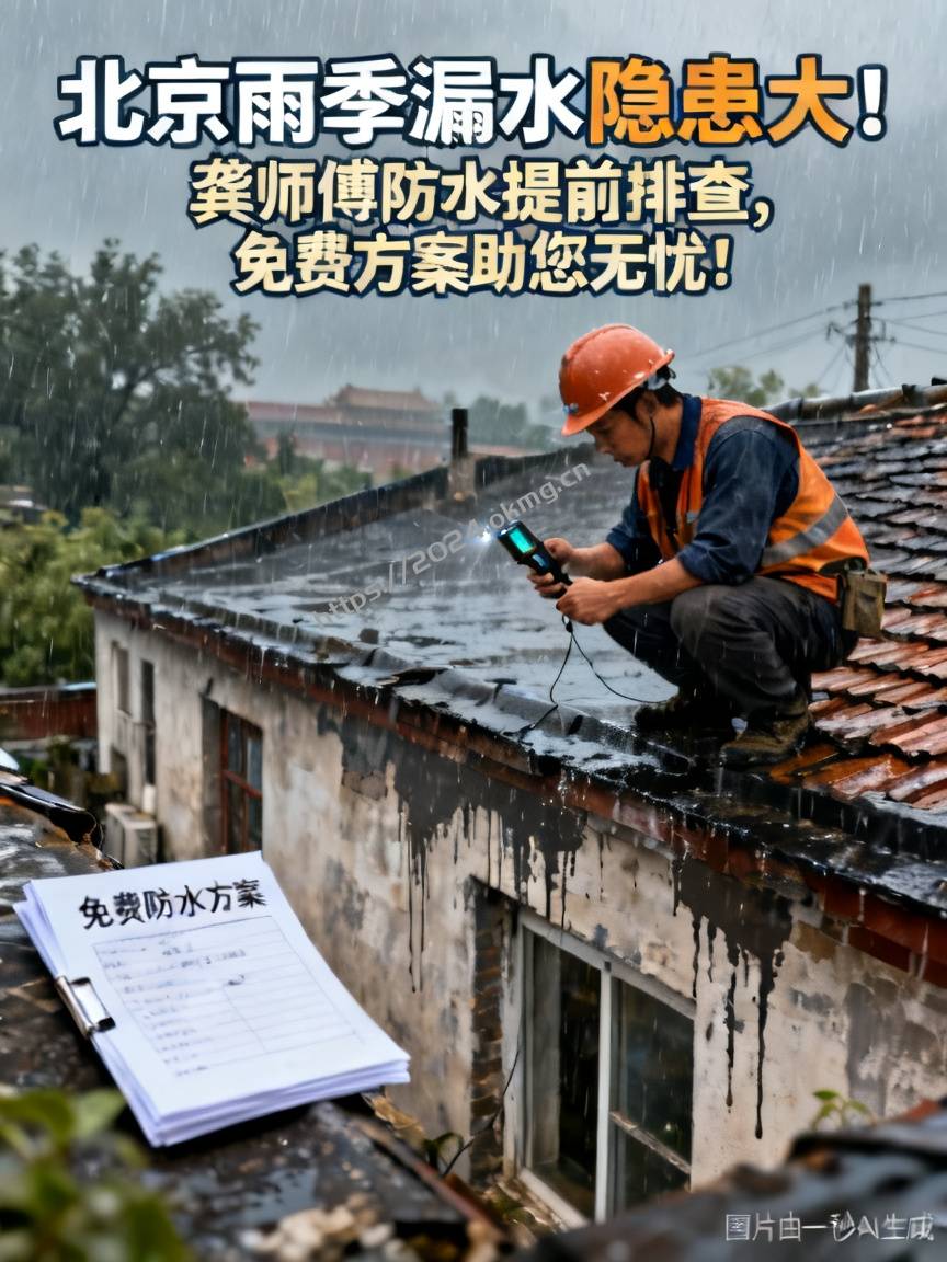 北京雨季漏水隐患大！龚师傅防水提前排查，免费方案助您无忧！