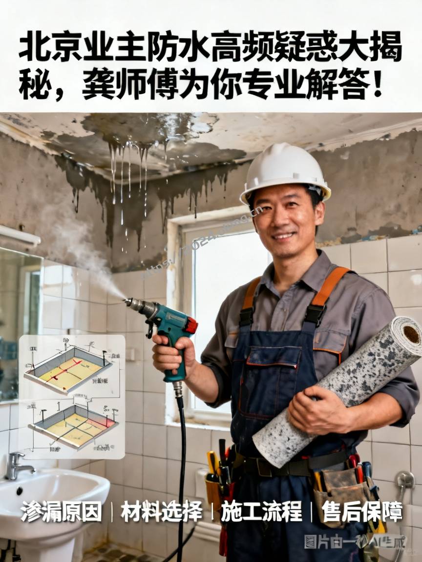 北京业主防水高频疑惑大揭秘,龚师傅为你专业解答!-第1张,一秒云软件中心 北京业主防水高频疑惑大揭秘,龚师傅为你专业解答!